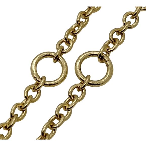 Versace Mothet of Pearl Gold Medusa Necklace - Picture 7 of 10